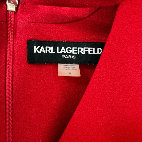 KARL LAGERFELD Dress Size8 - Picture 2 of 9